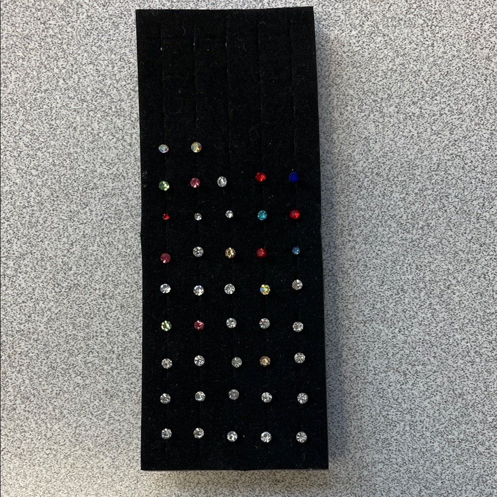 Brand new 42 stud L-shaped piercings